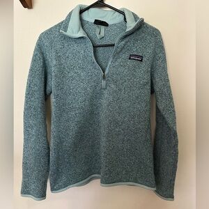 Patagonia Light Blue Fleece Jacket
